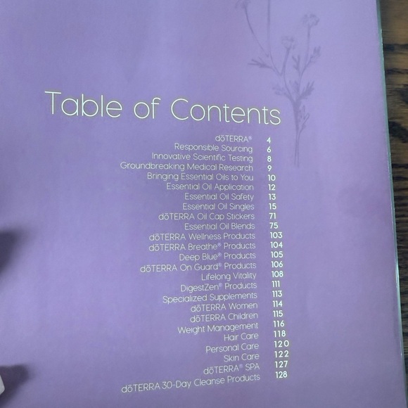 Doterra Essentials BOOK catalogue Essentials of the Earth 8th Edition Oil Info - Picture 7 of 11